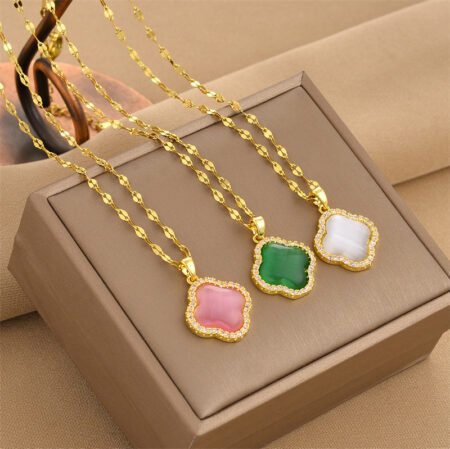 four-leaf clover necklace