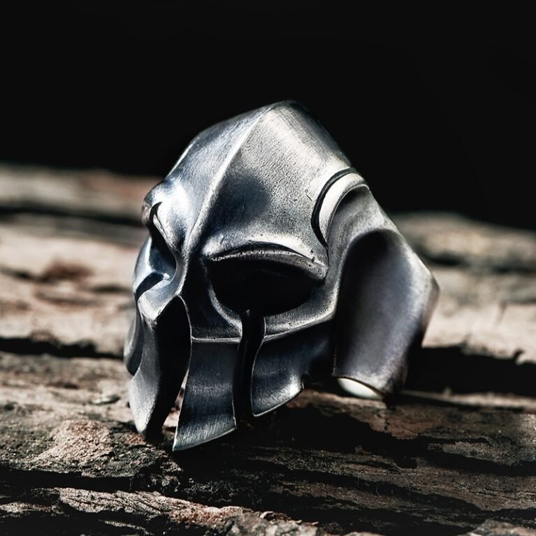 Punk Dark Versatile Silver Ring