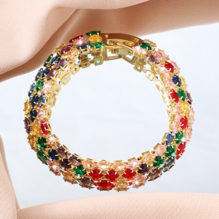 colored diamond dopamine bracelet